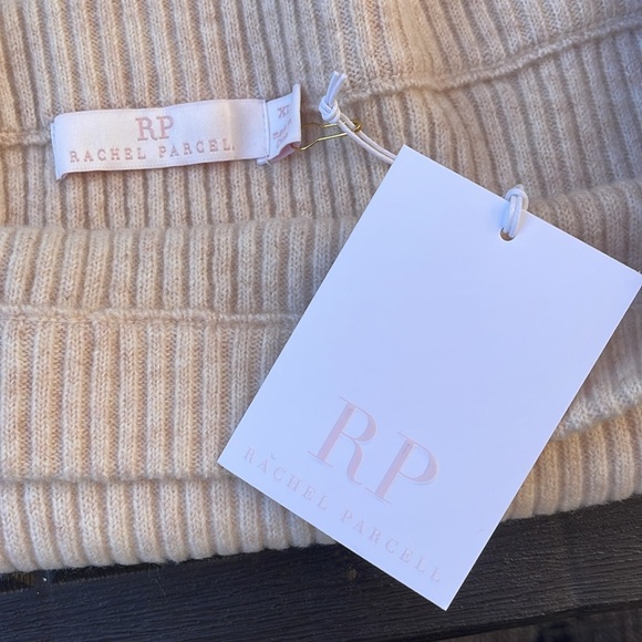 Rachel Parcell - Warm Peach Ribbed Sweater Skirt Size XL - Picture 6 of 10